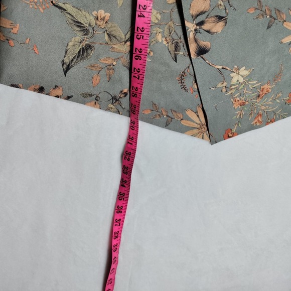 Soft Surroundings Women Open Front Jacket  Cardigan Coatigan Grey Garden Sz M - Picture 6 of 7